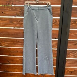 Express The Editor Wide Leg Blue Women's Pants Size 8